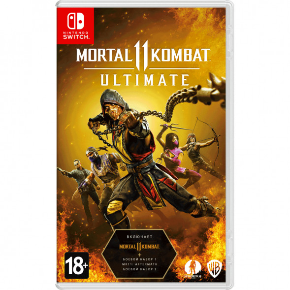 Игра Mortal Kombat 11 Ultimate (код загрузки) [Nintendo Switch, русские субтитры] в Волгограде