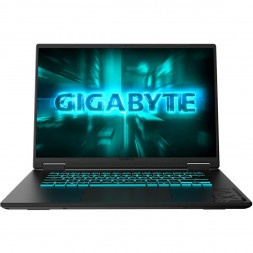 Ноутбук Gigabyte Gaming A16 GA63H (3VHK3EE893SD) (16&amp;quot;, IPS, AMD Ryzen 7 260 3.8ГГц, 8 ядер, 16ГБ DDR5, 512ГБ SSD, NVIDIA GeForce RTX 5060 - 8 ГБ, без ОС), черный