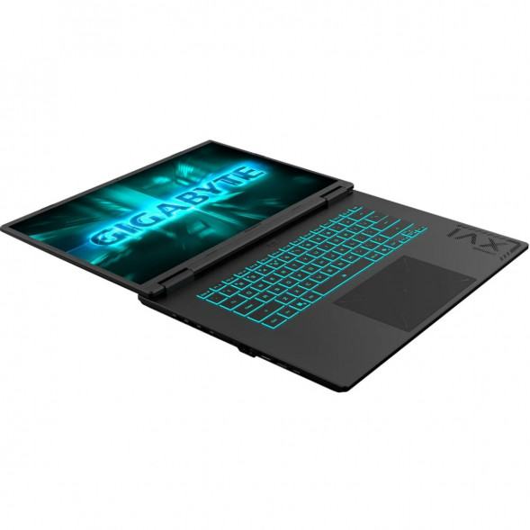 Ноутбук Gigabyte Gaming A16 GA63H (3VHK3EE893SD) (16&amp;quot;, IPS, AMD Ryzen 7 260 3.8ГГц, 8 ядер, 16ГБ DDR5, 512ГБ SSD, NVIDIA GeForce RTX 5060 - 8 ГБ, без ОС), черный в Волгограде