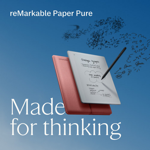 Графический планшет reMarkable Paper Pure+Marker Plus+Sleeve Folio, Desert Pink в Волгограде