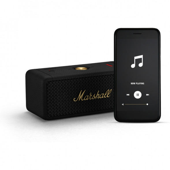 Портативная акустика Marshall Emberton II, 20 Вт, Black/Brass в Волгограде