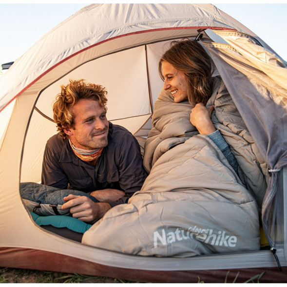 Спальный мешок Naturehike M300 (правый), зеленый в Волгограде