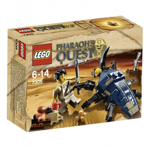 Конструктор LEGO Pharaohs Quest 7305 Атака скарабея в Волгограде