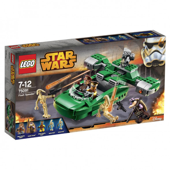 Конструктор LEGO Star Wars 75091 Флэш-спидер в Волгограде
