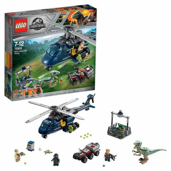 Конструктор LEGO Jurassic World 75928 Погоня за Блю на вертолёте  в Волгограде