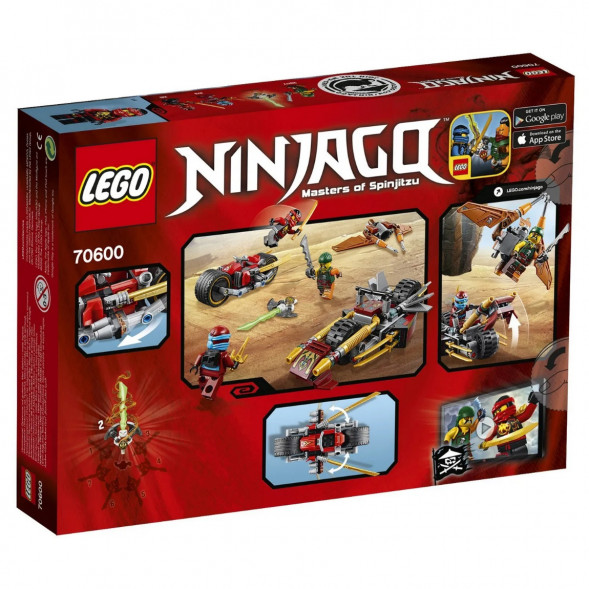 Конструктор LEGO Ninjago 70600 Погоня на мотоциклах в Волгограде