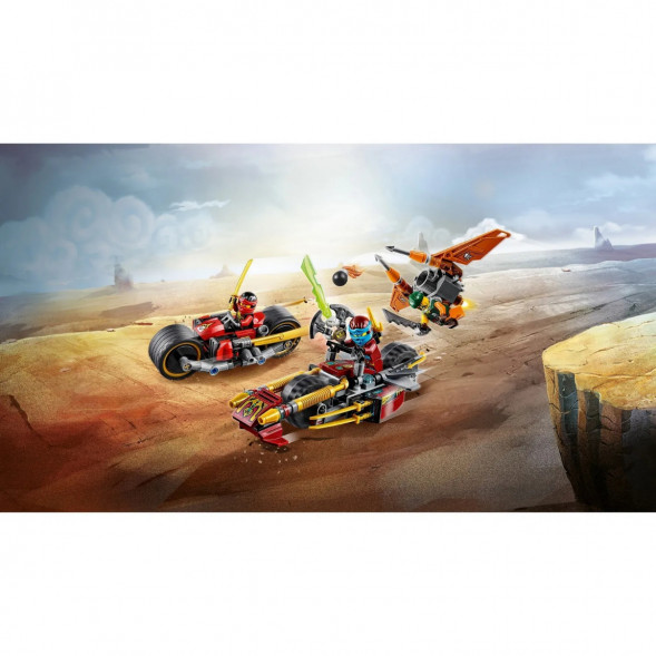 Конструктор LEGO Ninjago 70600 Погоня на мотоциклах в Волгограде