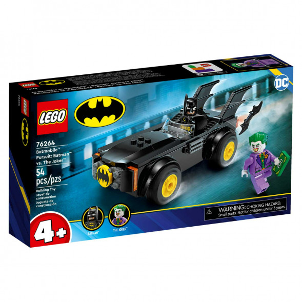Конструктор LEGO Super Heroes 76264 Погоня на Бэтмобиле: Бэтмен против Джокера в Волгограде