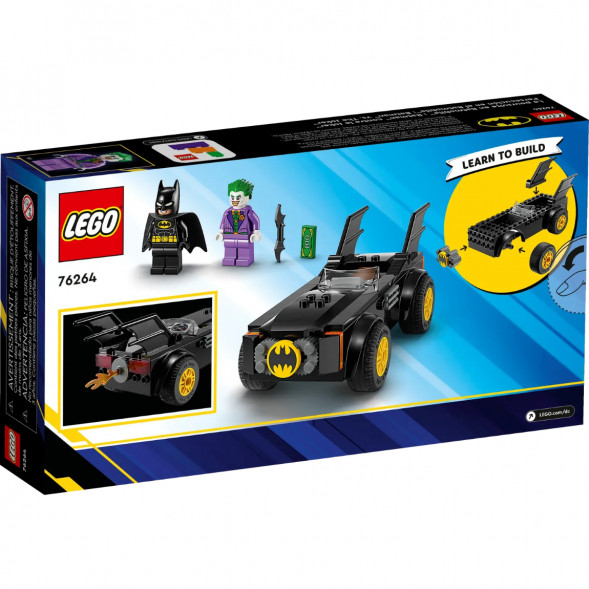 Конструктор LEGO Super Heroes 76264 Погоня на Бэтмобиле: Бэтмен против Джокера в Волгограде