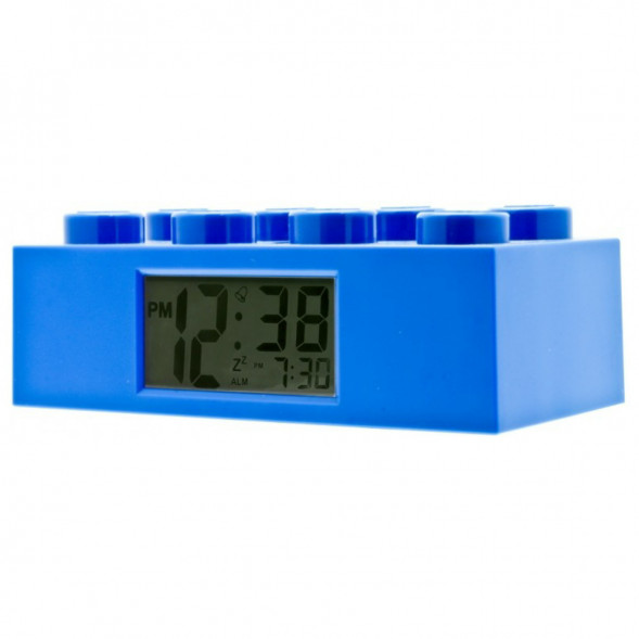 Будильник LEGO 9002151 Кирпичик, синий в Волгограде