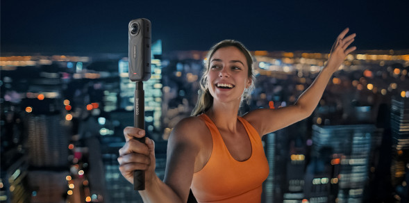 Экшн-камера Insta360 X5 Standard Bundle, Black в Волгограде