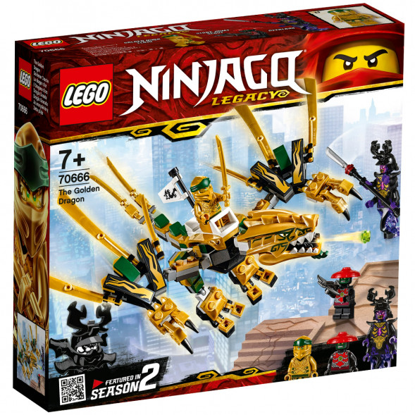 Конструктор LEGO Ninjago 70666 Золотой Дракон в Волгограде