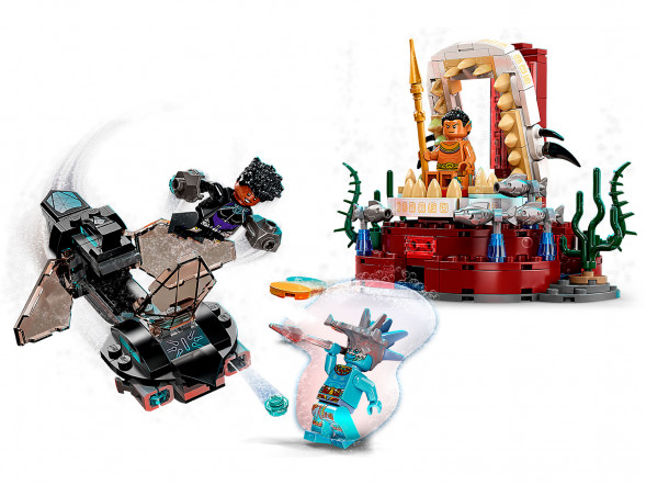 Конструктор LEGO Super Heroes 76213 Тронный зал короля Нэмора в Волгограде