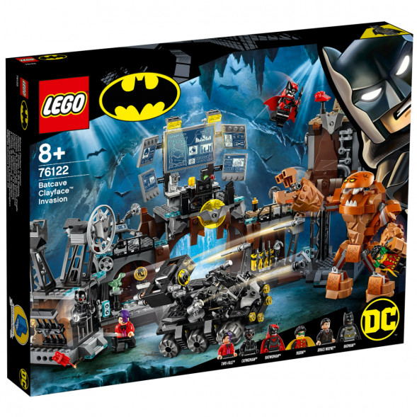 Конструктор LEGO Super Heroes 76122 Вторжение Глиноликого в бэт-пещеру в Волгограде