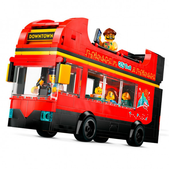 Конструктор LEGO City 60407 Красный двухэтажный экскурсионный автобус в Волгограде