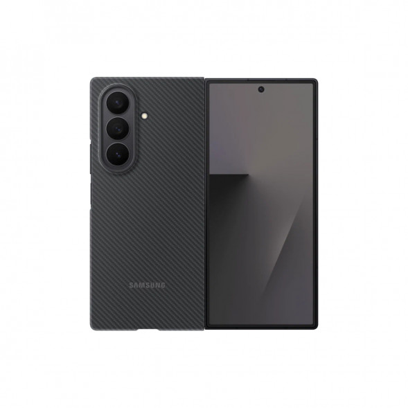 Чехол Samsung Carbon Shield Case для Galaxy Z Fold7, черный в Волгограде