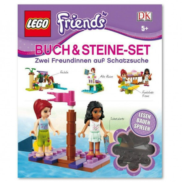 Книга и набор кубиков LEGO Friends Buch &amp;amp; Steine-Set Zwei Freundinnen auf Schatzsuche в Волгограде