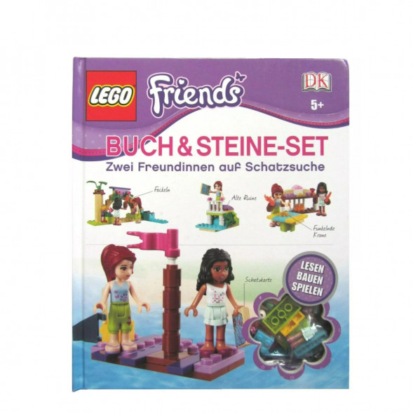 Книга и набор кубиков LEGO Friends Buch &amp;amp; Steine-Set Zwei Freundinnen auf Schatzsuche в Волгограде