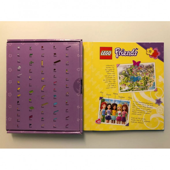 Книга и набор кубиков LEGO Friends Buch &amp;amp; Steine-Set Zwei Freundinnen auf Schatzsuche в Волгограде