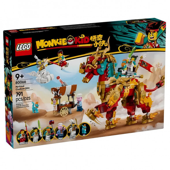 Конструктор LEGO Monkie Kid 80066 Мифическое существо Цилинь в Волгограде