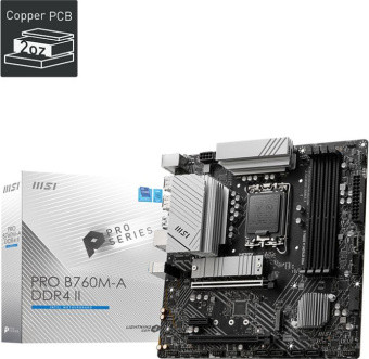 Материнская плата MSI PRO B760M-A DDR4 II в Волгограде