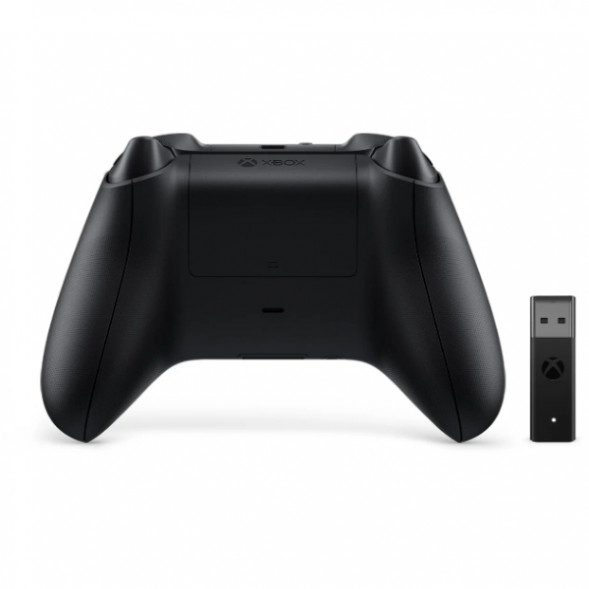 Геймпад Microsoft Xbox One and Series S/X Controller + беспроводной адаптер для PC, черный в Волгограде