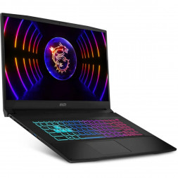 Ноутбук MSI Katana 17 B13VEK-1624XRUY (17.3", IPS, Intel Core i5 13420H 2.1ГГц, 8 ядер, 16ГБ DDR5, 512ГБ SSD, NVIDIA GeForce RTX 4050 - 6 ГБ, без ОС), черный