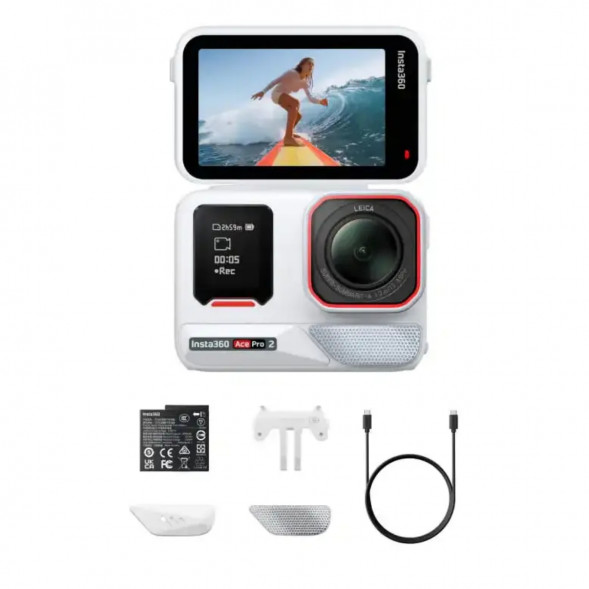 Экшн-камера Insta360 Ace Pro 2, Arctic White в Волгограде