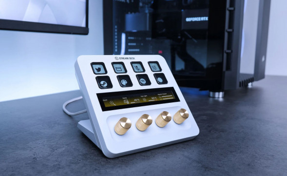 Контроллер для стриминга Elgato Stream Deck +, белый в Волгограде