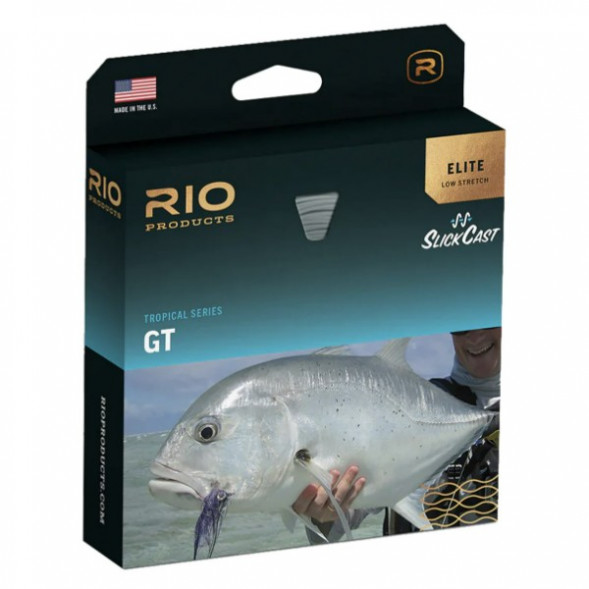 Леска RIO Elite GT Float WF10F, Blue/Orange/Sea Grass в Волгограде