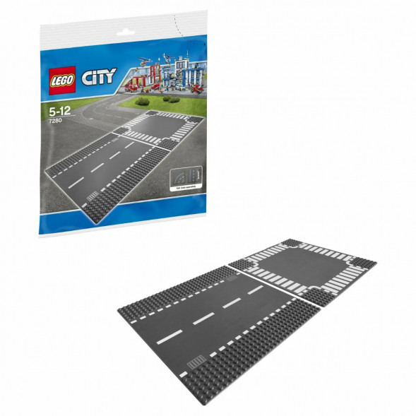 Конструктор LEGO City 7280 Прямая дорога и перекрёсток в Волгограде