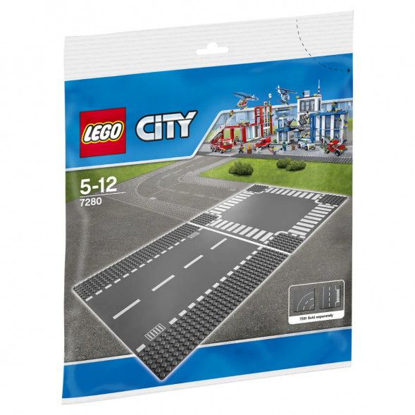 Конструктор LEGO City 7280 Прямая дорога и перекрёсток в Волгограде