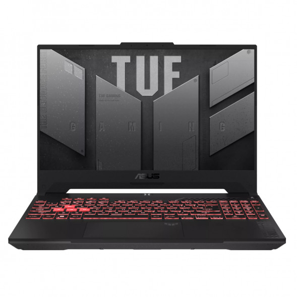 Ноутбук ASUS TUF Gaming A17 FA707NUG-HX156 (17.3&amp;quot;, IPS, 6 ядер, AMD Ryzen 7 7445HS 3.2 ГГц, 16 ГБ DDR5, SSD 512 ГБ, NVIDIA GeForce RTX 4050 - 6 ГБ, без ОС), черный в Волгограде