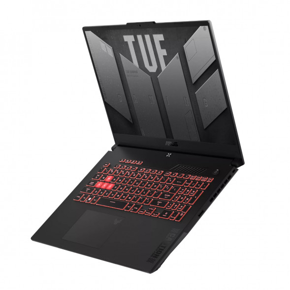 Ноутбук ASUS TUF Gaming A17 FA707NUG-HX156 (17.3&amp;quot;, IPS, 6 ядер, AMD Ryzen 7 7445HS 3.2 ГГц, 16 ГБ DDR5, SSD 512 ГБ, NVIDIA GeForce RTX 4050 - 6 ГБ, без ОС), черный в Волгограде