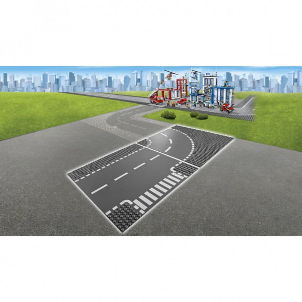 Конструктор LEGO City 7281 Т-образный перекрёсток и поворот в Волгограде