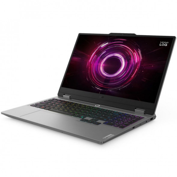 Ноутбук Lenovo LOQ 15AHP10 (83JG003DPB) (15.6&amp;quot;,  IPS, AMD Ryzen 5 220, 6 ядер, 16 ГБ DDR5, SSD 512 ГБ, NVIDIA GeForce RTX 5050 - 8 ГБ, без ОС), серый в Волгограде