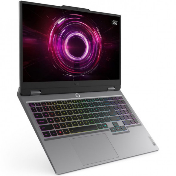 Ноутбук Lenovo LOQ 15AHP10 (83JG003DPB) (15.6&amp;quot;,  IPS, AMD Ryzen 5 220, 6 ядер, 16 ГБ DDR5, SSD 512 ГБ, NVIDIA GeForce RTX 5050 - 8 ГБ, без ОС), серый в Волгограде
