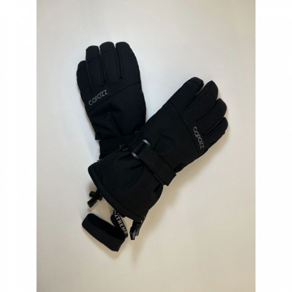 Перчатки горнолыжные сноубордические Copozz (черный, L) в Волгограде