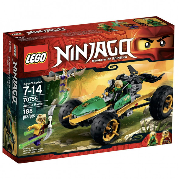 Конструктор LEGO Ninjago 70755 Тропический багги зелёного ниндзя в Волгограде