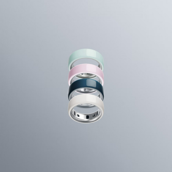 Умное кольцо Oura Ring 4 Ceramic (размер 9), Темная ночь/Midnight в Волгограде