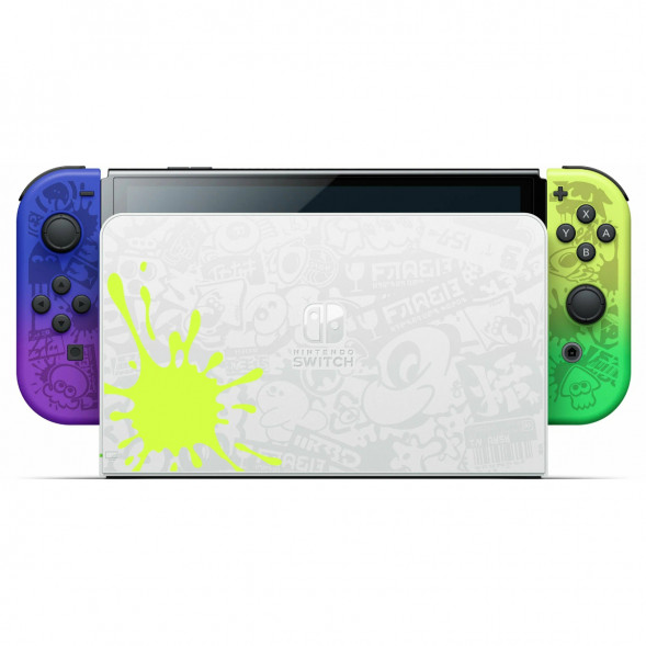 Игровая приставка Nintendo Switch OLED 64 ГБ, Splatoon 3 Edition в Волгограде
