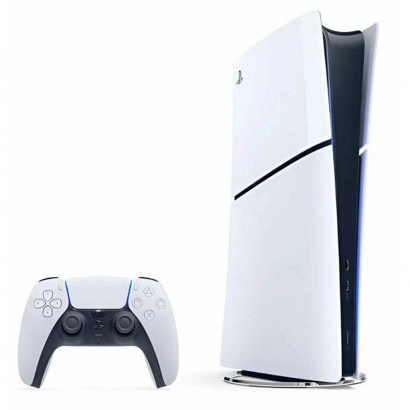 Игровая приставка Sony PlayStation 5 Slim 825 ГБ без дисковода, белый в Волгограде