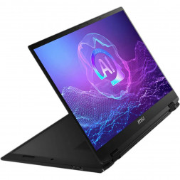 Ноутбук трансформер MSI Summit Pro 16 AI A2HVETG-085RU (16", IPS, Intel Core Ultra 7 255H 2ГГц, 16 ядер, 32ГБ LPDDR5, 1ТБ SSD, NVIDIA GeForce RTX 4050 - 6 ГБ, Windows 11 Pro), черный