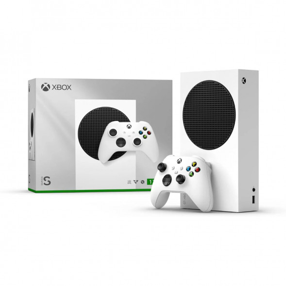 Игровая приставка Microsoft Xbox Series S, 1 ТБ, белый в Волгограде