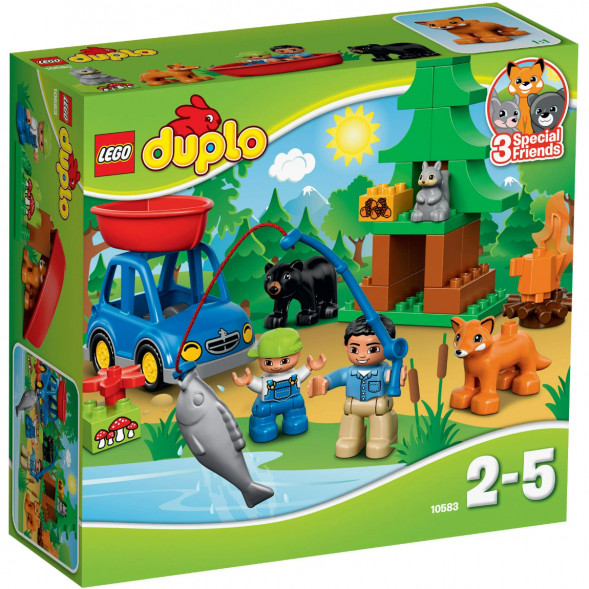 Конструктор LEGO DUPLO 10583 Рыбалка в лесу в Волгограде