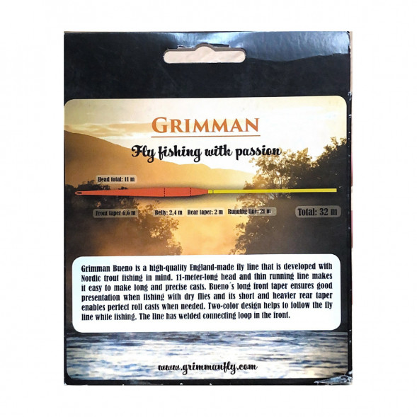 Рыболовная леска Grimman Bueno WF 7 Floating WF7F в Волгограде
