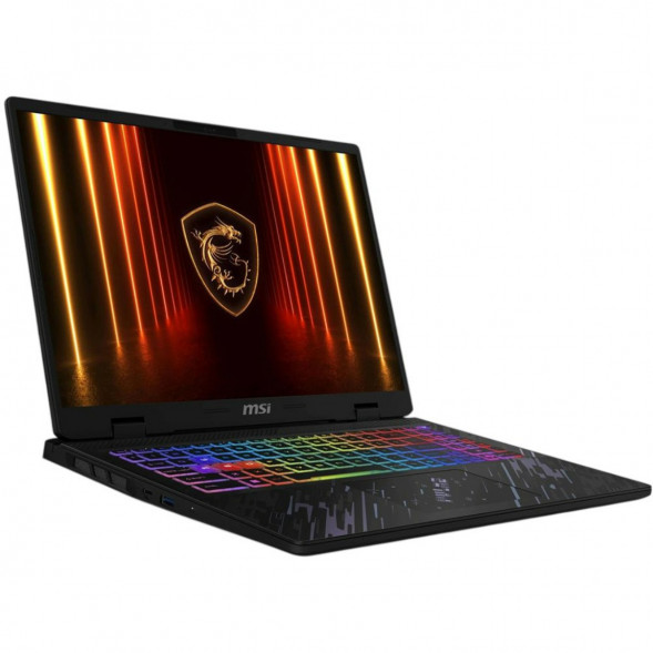 Ноутбук игровой MSI Pulse A16 AI+ C3HWGKG-030XRU (16&amp;quot;, IPS, AMD Ryzen AI 7 350 2ГГц, 8 ядер, 32ГБ DDR5, 1ТБ SSD, NVIDIA GeForce RTX 5070, TGP 115Вт, FreeDOS) черный в Волгограде