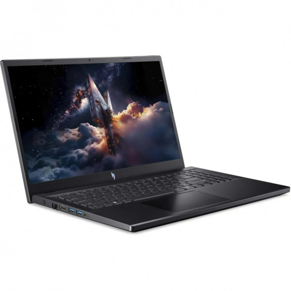 Ноутбук Acer Nitro V 15 ANV15-52-57BB (15.6&amp;quot;, IPS, Intel Core i5 13420H 2.1ГГц, 8 ядер, 16ГБ DDR4, 512ГБ SSD, NVIDIA GeForce RTX 5050 - 8 ГБ, Windows 11 Home), черный в Волгограде