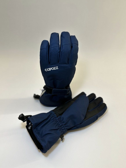 Перчатки горнолыжные сноубордические Copozz (синий, M) в Волгограде