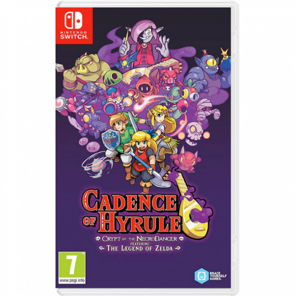 Игра Cadence of Hyrule: Crypt of the NecroDancer Featuring The Legend of Zelda [Nintendo Switch, английская версия] в Волгограде